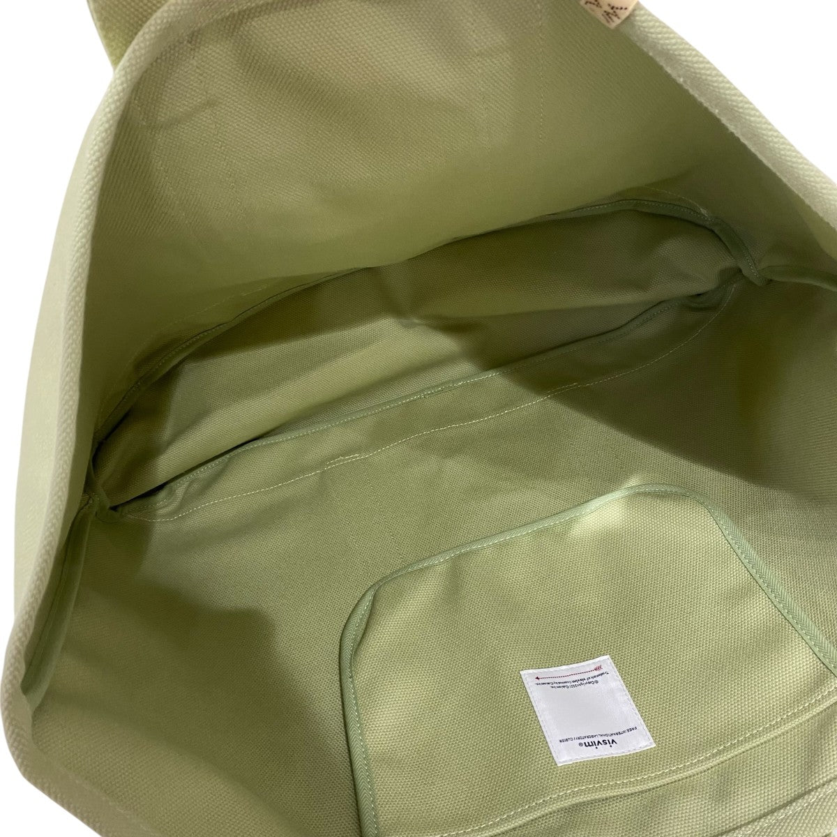 VISVIM CANVAS RIME TOTE(L) 古着・中古-5枚目のアイテム画像