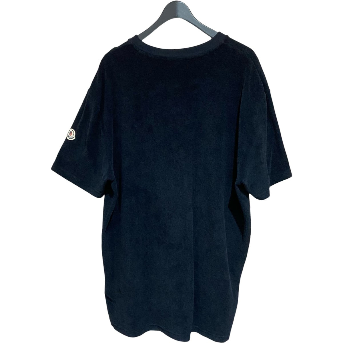 MONCLER 22年パイル地TシャツI10918C00003 ﾊﾟｲﾙ地Tｼｬﾂ 古着・中古-2枚目のアイテム画像