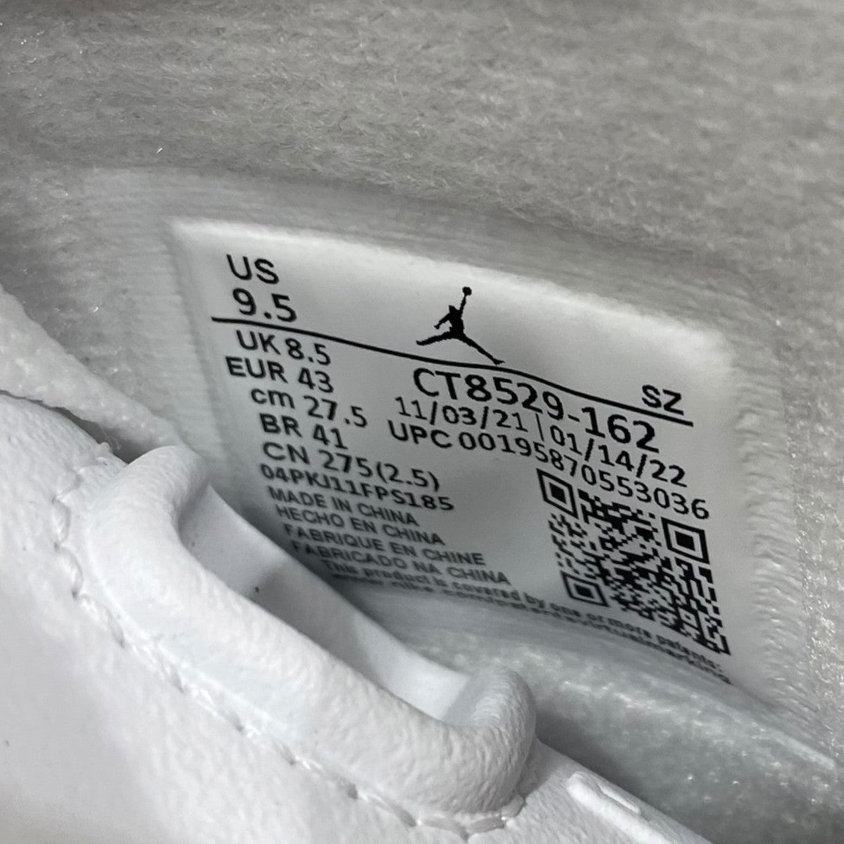 NIKE ■AIR JORDAN 6CT8529-162 古着・中古-6枚目のアイテム画像