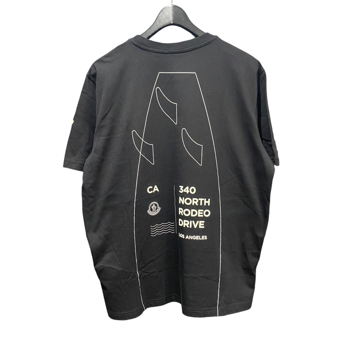 MONCLER 23年■ロゴTシャツJ10918C00043 古着・中古-2枚目のアイテム画像