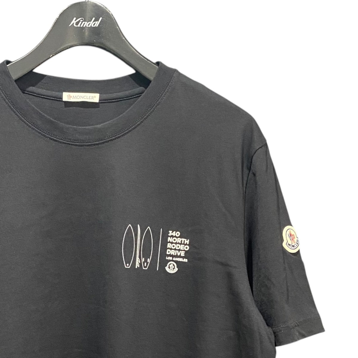 MONCLER 23年■ロゴTシャツJ10918C00043 古着・中古-3枚目のアイテム画像