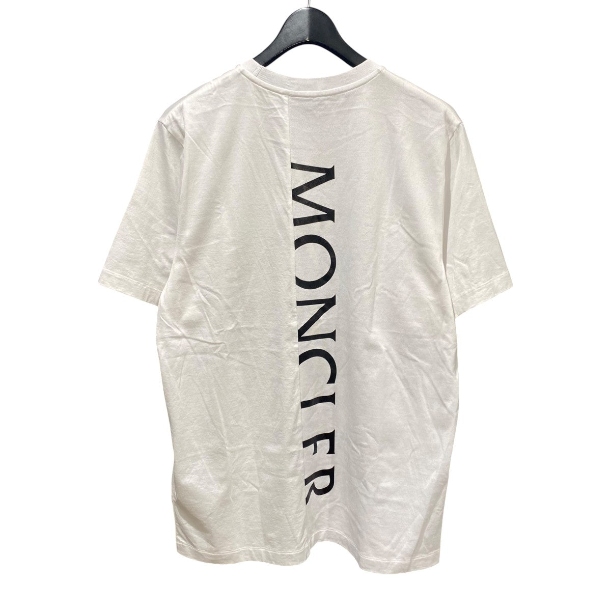 MONCLER 23年■バックロゴTシャツJ10918C00059 古着・中古-2枚目のアイテム画像