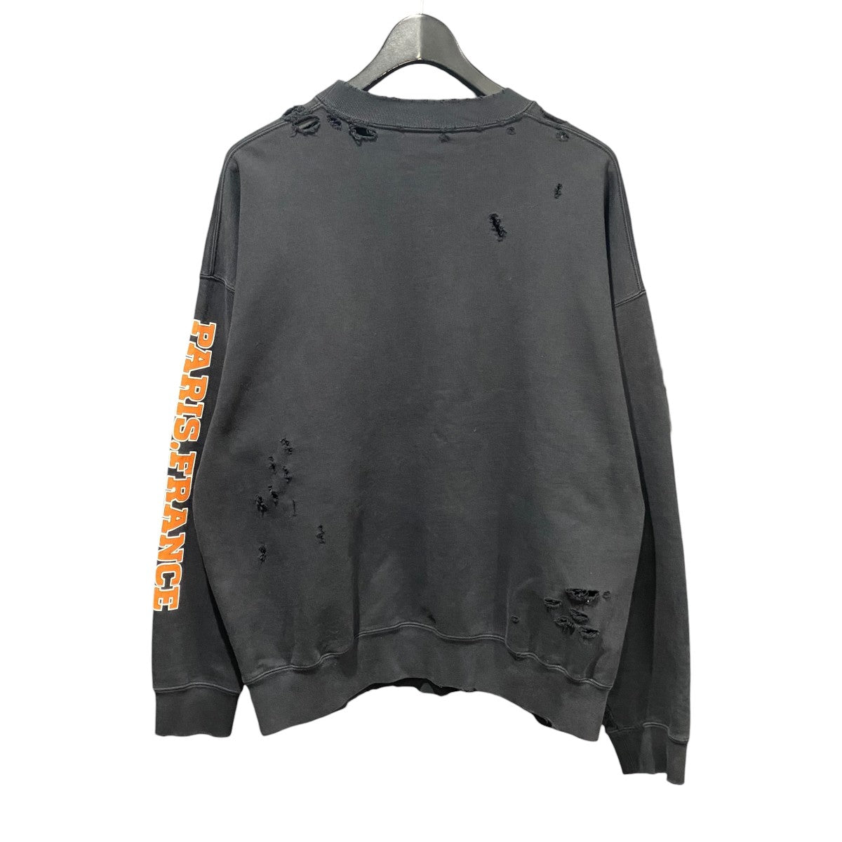 BALENCIAGA ■デストロイ加工スウェット676629 古着・中古-2枚目のアイテム画像
