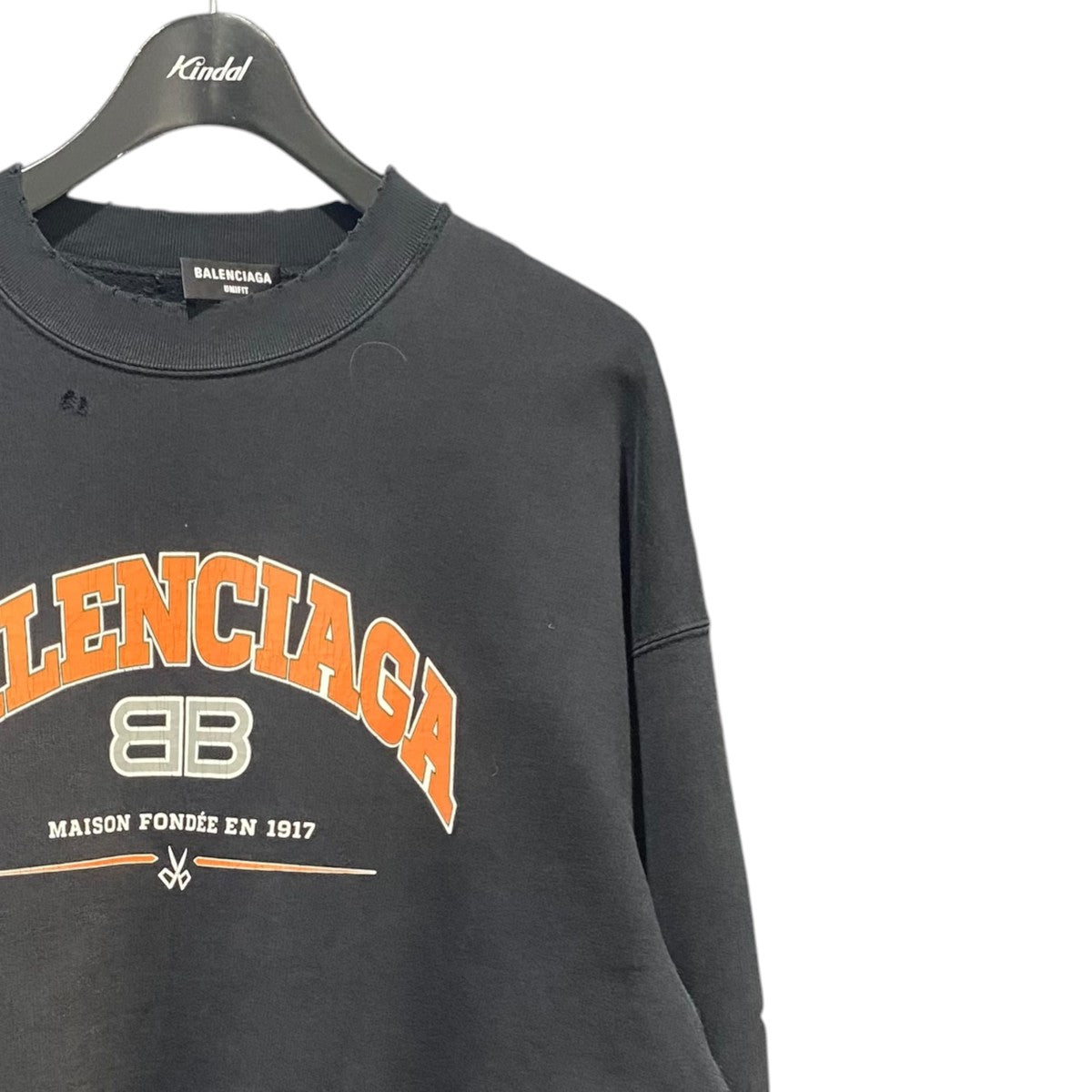 BALENCIAGA ■デストロイ加工スウェット676629 古着・中古-3枚目のアイテム画像