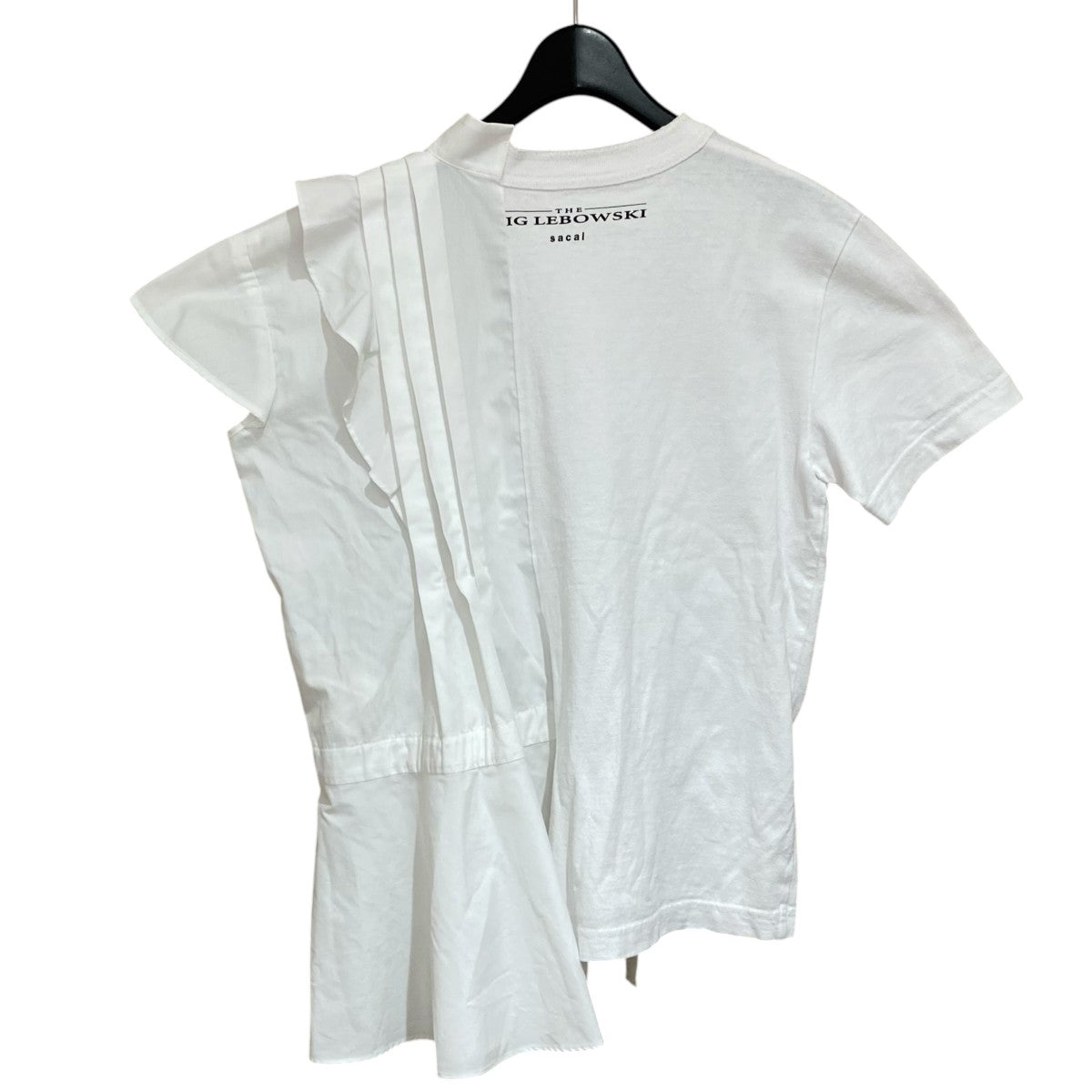 sacai The Big Lebowski コットンポプリンブラウスTシャツ20-05380 古着・中古-2枚目のアイテム画像