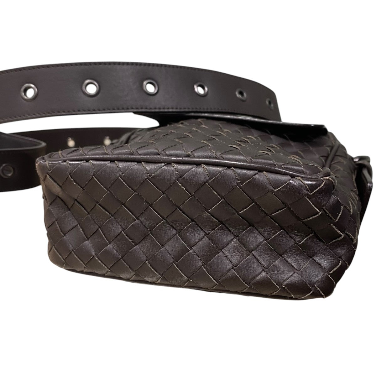 BOTTEGA VENETA ■イントレチャートショルダーバッグ 古着・中古-4枚目のアイテム画像