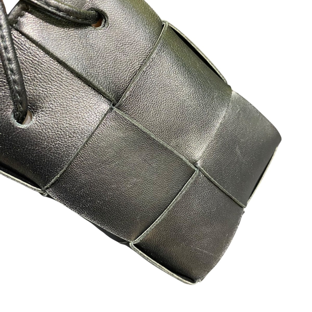 BOTTEGA VENETA ミニ クロスボディバッグマキシイントレチャート カセット 古着・中古-5枚目のアイテム画像