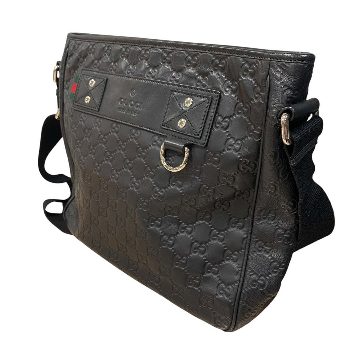 GUCCI ■グッチシマ ショルダーバッグ 古着・中古-2枚目のアイテム画像