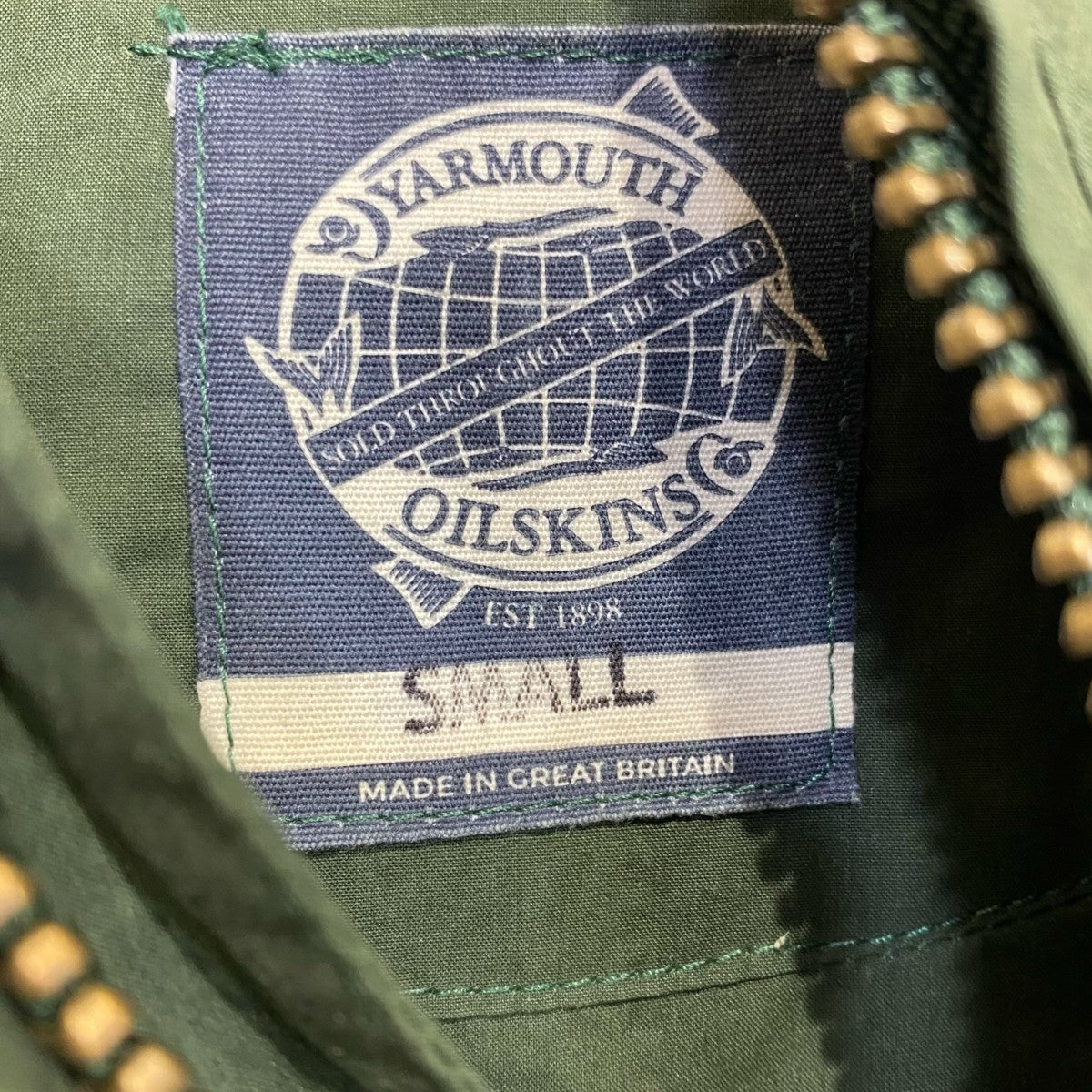 Yarmo Yarmouth Oilskins アノラックパーカー 古着・中古-6枚目のアイテム画像