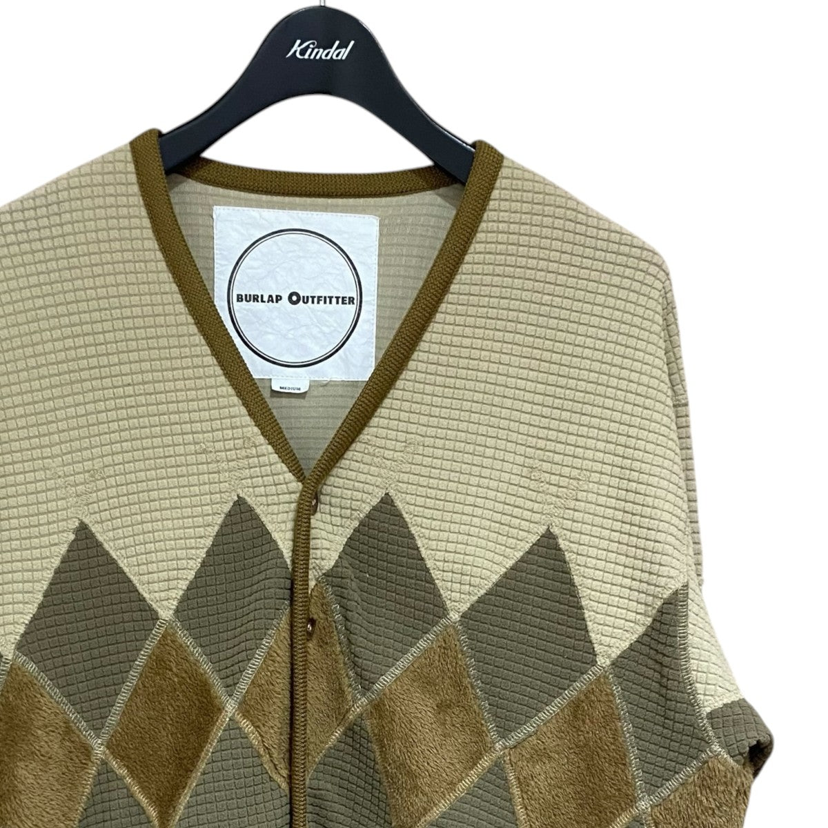 BURLAP OUTFITTER フリースカーディガンB0030074 ﾌﾘｰｽｶｰﾃﾞｨｶﾞﾝ 古着・中古-3枚目のアイテム画像