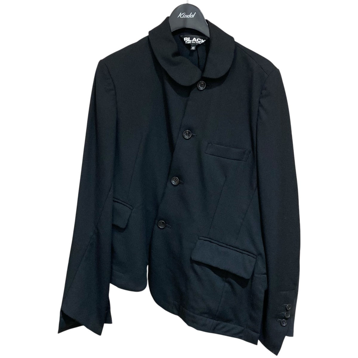 BLACK COMME des GARCONS ねじれジャケット1Q-J002 古着・中古-1枚目のアイテム画像