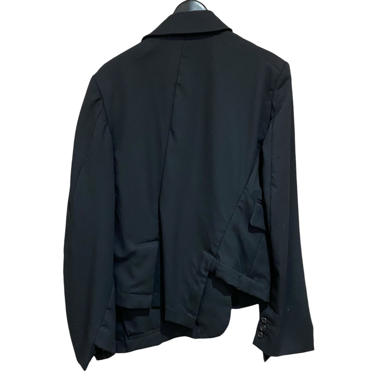 BLACK COMME des GARCONS ねじれジャケット1Q-J002 古着・中古-2枚目のアイテム画像