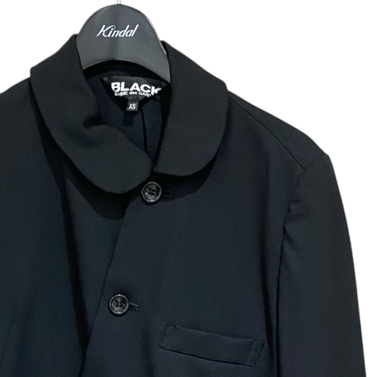 BLACK COMME des GARCONS ねじれジャケット1Q-J002 古着・中古-3枚目のアイテム画像