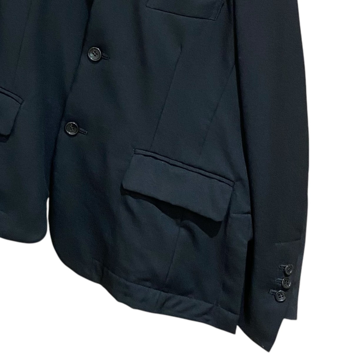 BLACK COMME des GARCONS ねじれジャケット1Q-J002 古着・中古-4枚目のアイテム画像