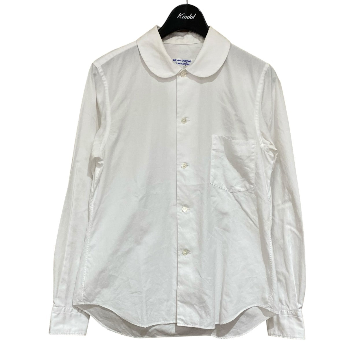 COMME des GARCONS COMME des GARCONS 丸襟ブラウスRU-B002 古着・中古-1枚目のアイテム画像
