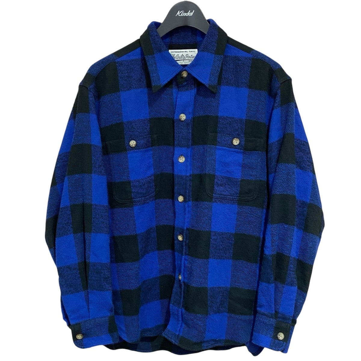 BLOCK CHECK FLANNEL SHIRT
