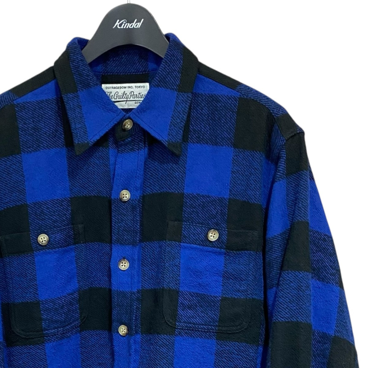 BLOCK CHECK FLANNEL SHIRT