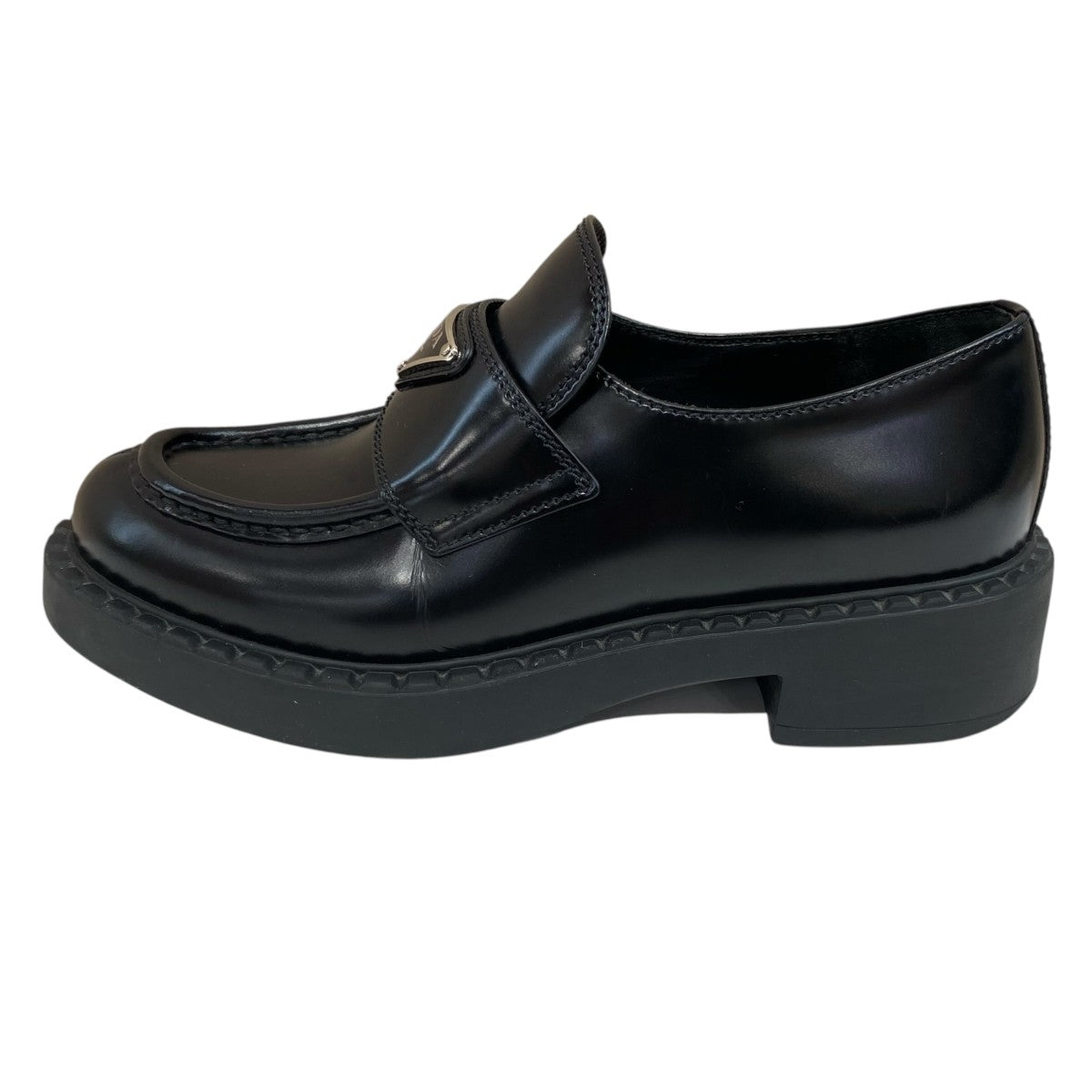 PRADA チョコレートローファー 古着・中古-2枚目のアイテム画像