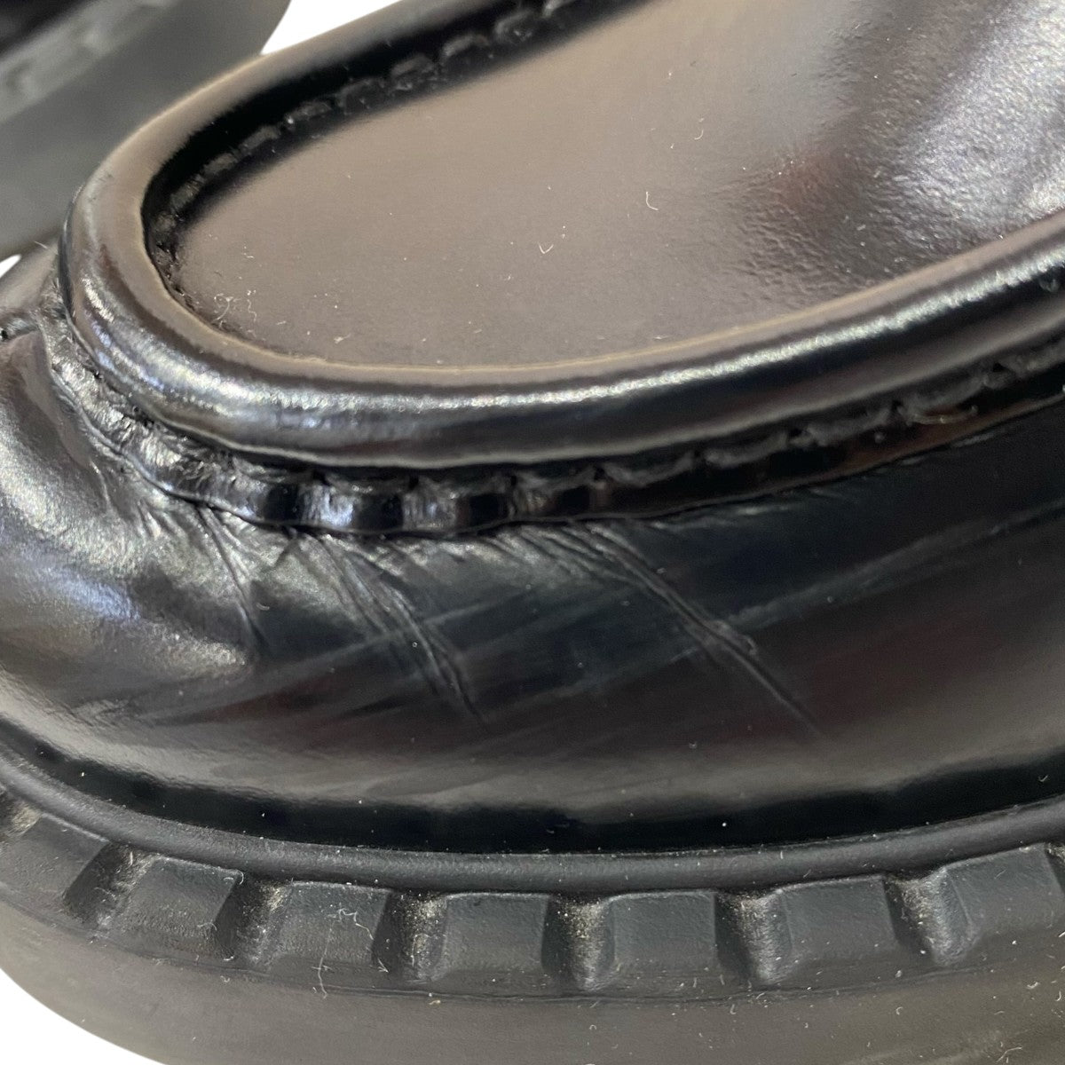 PRADA チョコレートローファー 古着・中古-8枚目のアイテム画像
