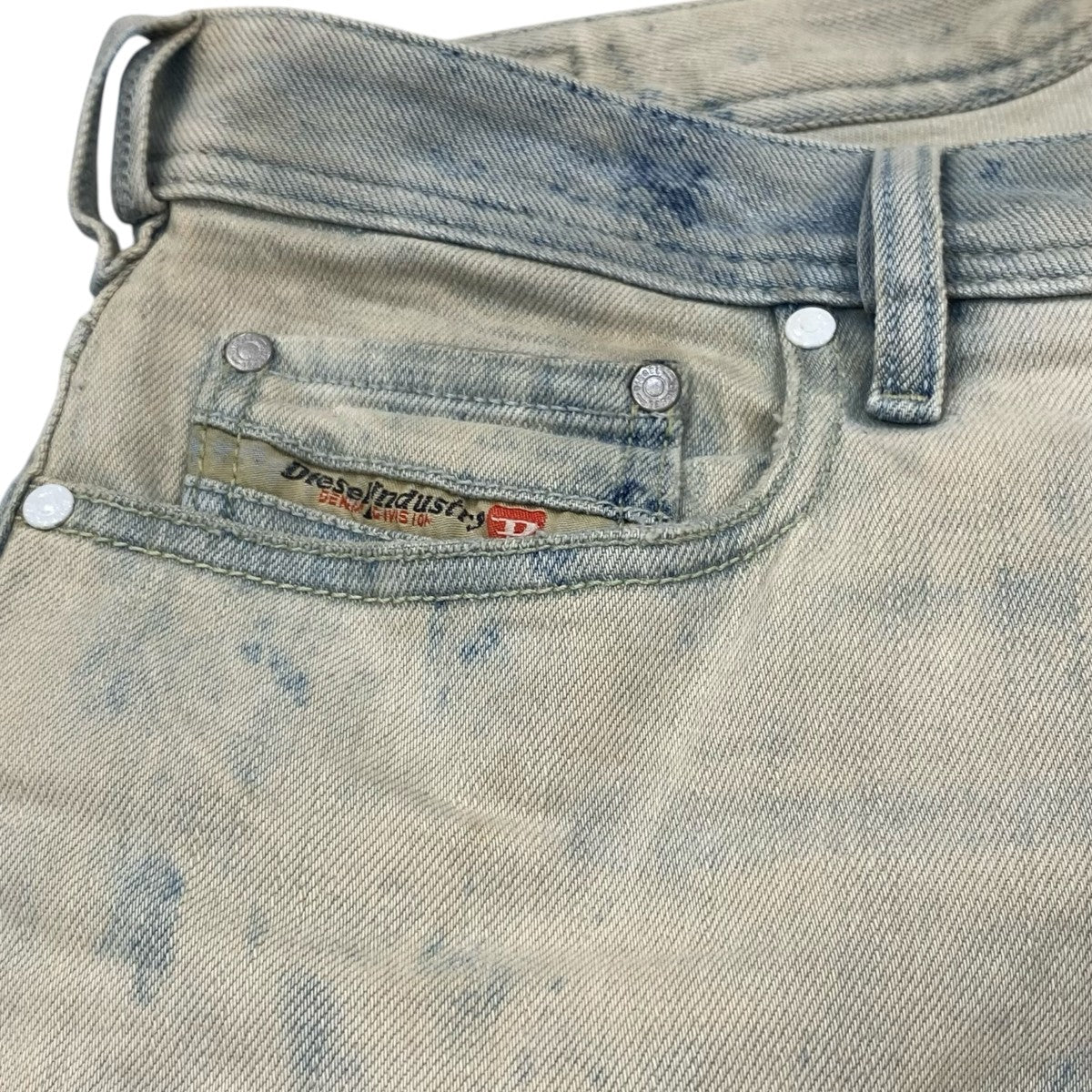 DIESEL ダメージ加工デニム 古着・中古-6枚目のアイテム画像