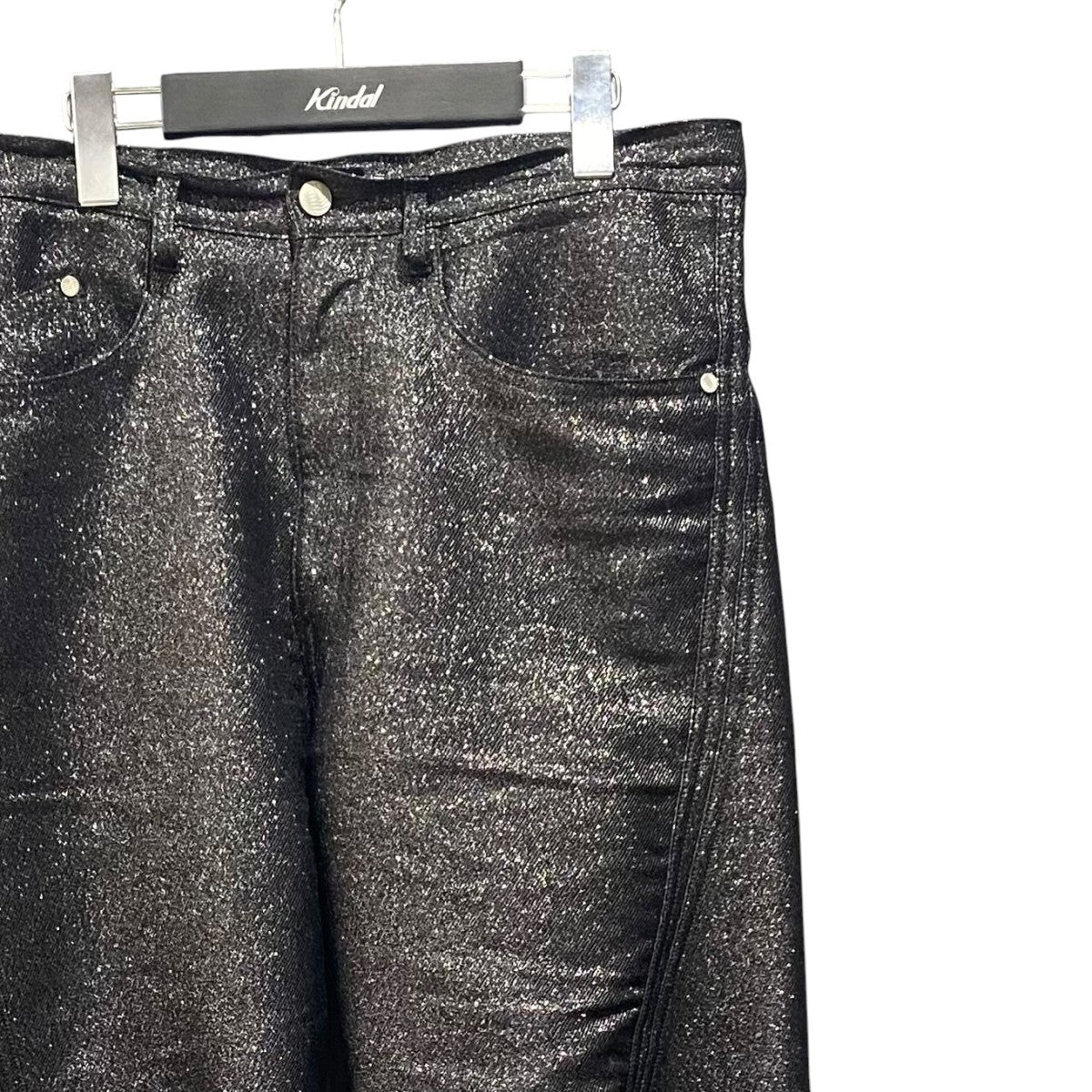 NVRFRGT 参考定価40，700円GLITTER TWILL 3D TWISTED WIDE LEG 5P PANTSNF261P16A 古着・中古-3枚目のアイテム画像