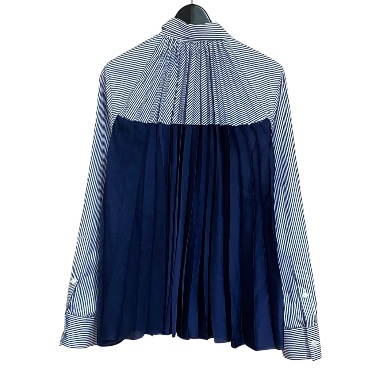 sacai プリーツシャツ22-05971 古着・中古-2枚目のアイテム画像