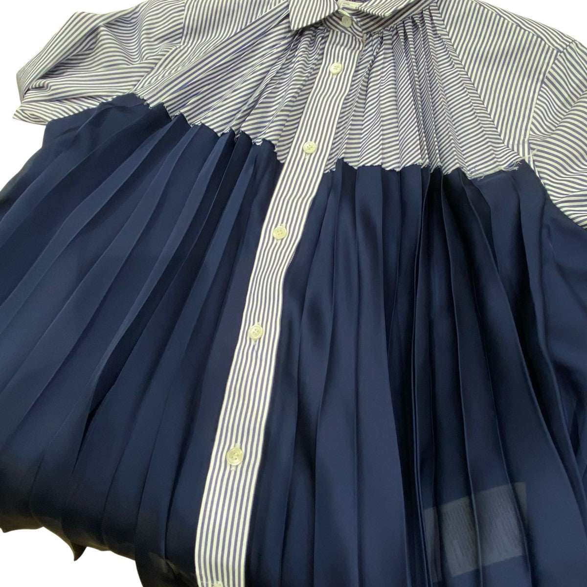 sacai プリーツシャツ22-05971 古着・中古-5枚目のアイテム画像