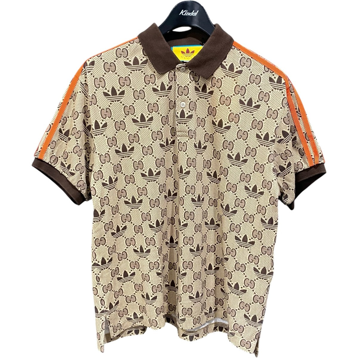 GUCCI×adidas GGロゴ ポロシャツ700497 古着・中古-1枚目のアイテム画像