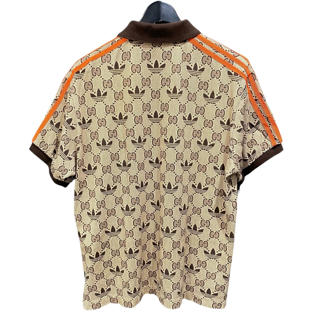 GUCCI×adidas GGロゴ ポロシャツ700497 古着・中古-2枚目のアイテム画像