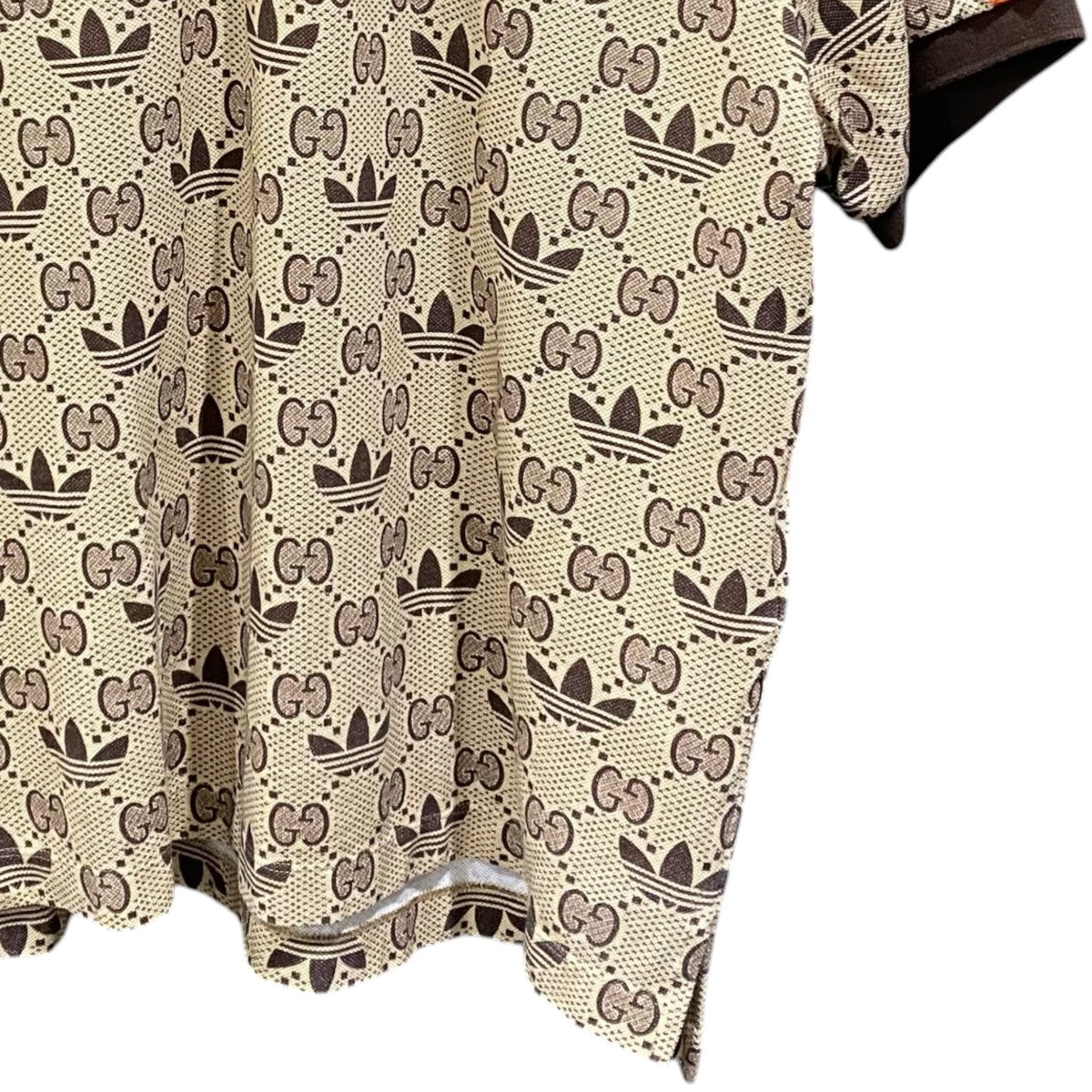 GUCCI×adidas GGロゴ ポロシャツ700497 古着・中古-4枚目のアイテム画像