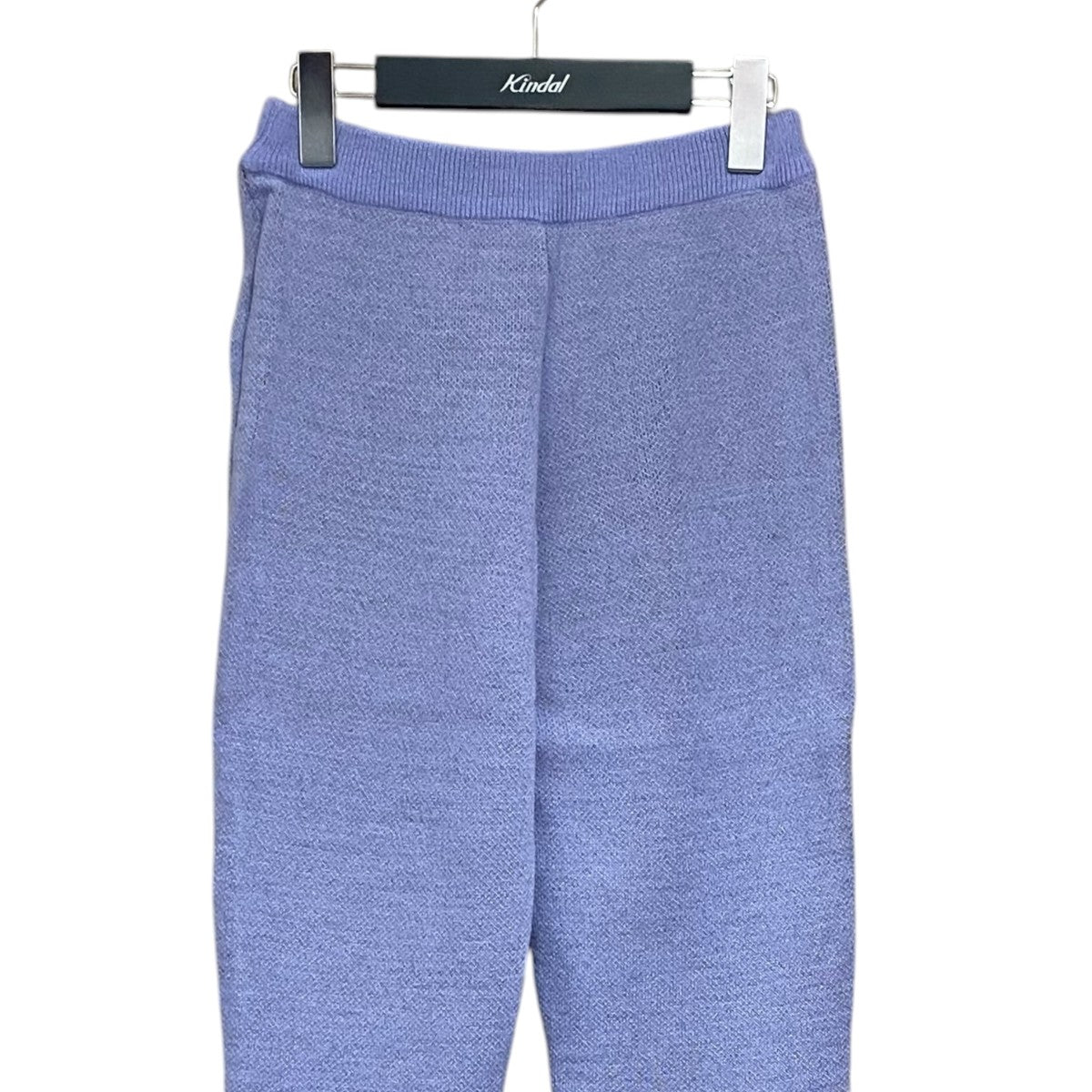 Nope Girl Fire-Pattern Flared Knit PantsイージーパンツNG1004 古着・中古-3枚目のアイテム画像