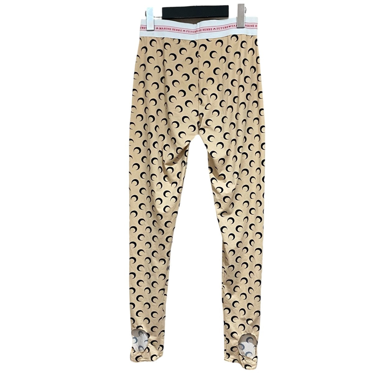 marine serre Fuseaux Moon LeggingsレギンスP035ICONW 古着・中古-2枚目のアイテム画像