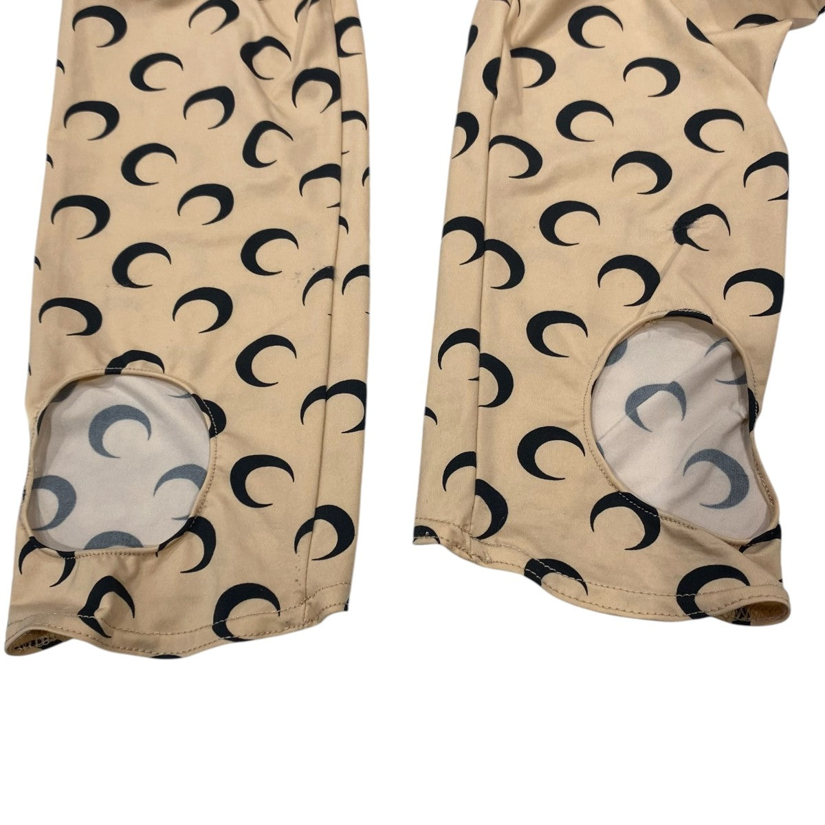 marine serre Fuseaux Moon LeggingsレギンスP035ICONW 古着・中古-7枚目のアイテム画像