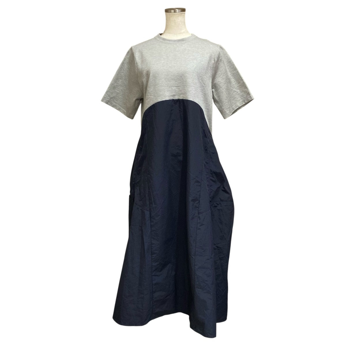 HeRIN．CYE Dimension dress切替ワンピース530ISM83-2161-1 古着・中古-1枚目のアイテム画像