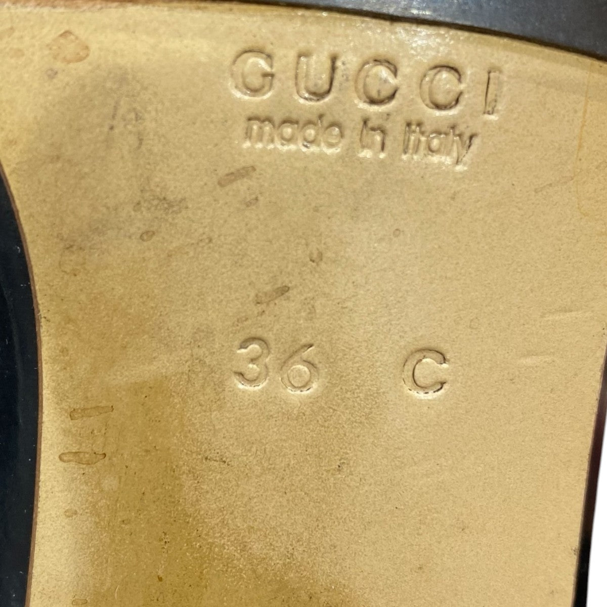 GUCCI ポインテッドトゥパンプス2434 古着・中古-5枚目のアイテム画像