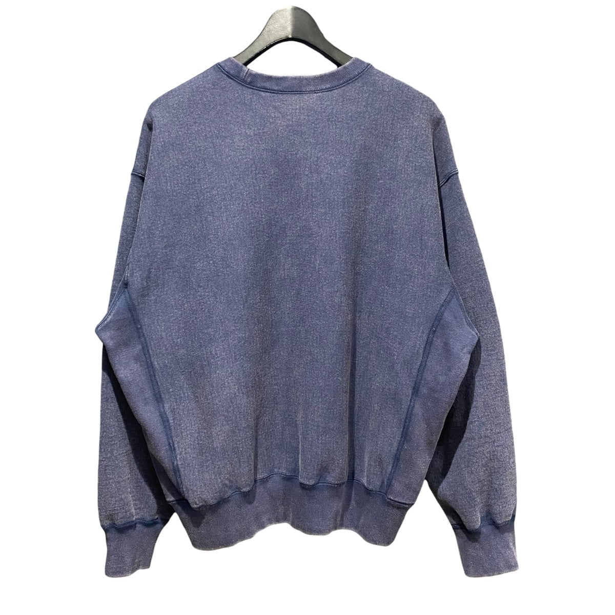 25SSWashed Box Logo Crewneck