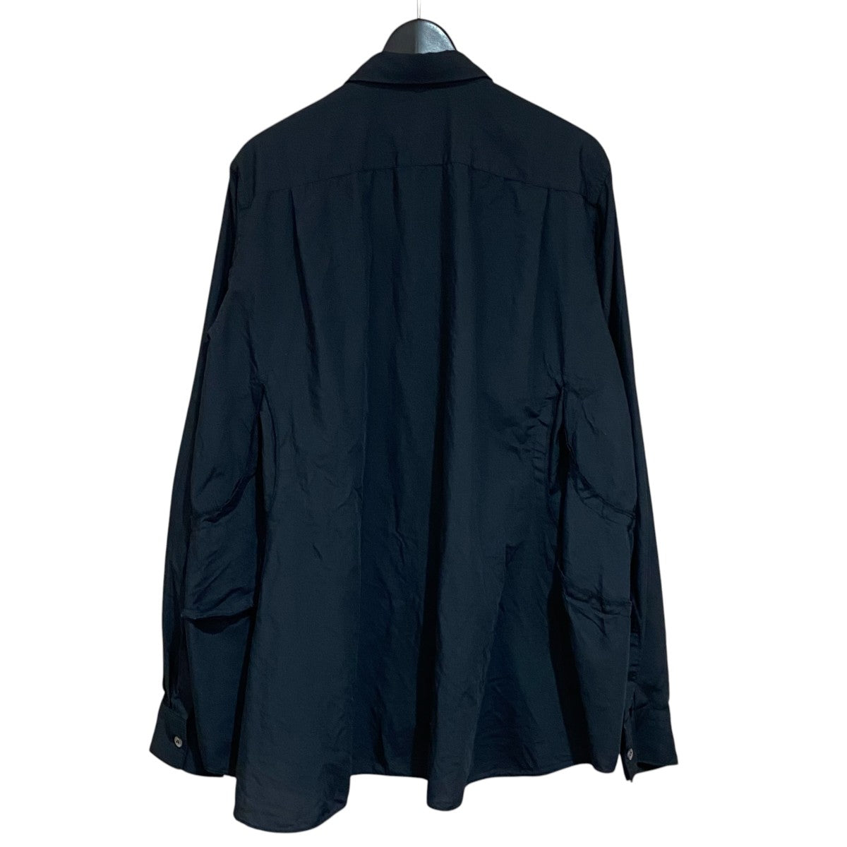 BLACK COMME des GARCONS 製品染めデザインシャツ1J-B005 古着・中古-2枚目のアイテム画像