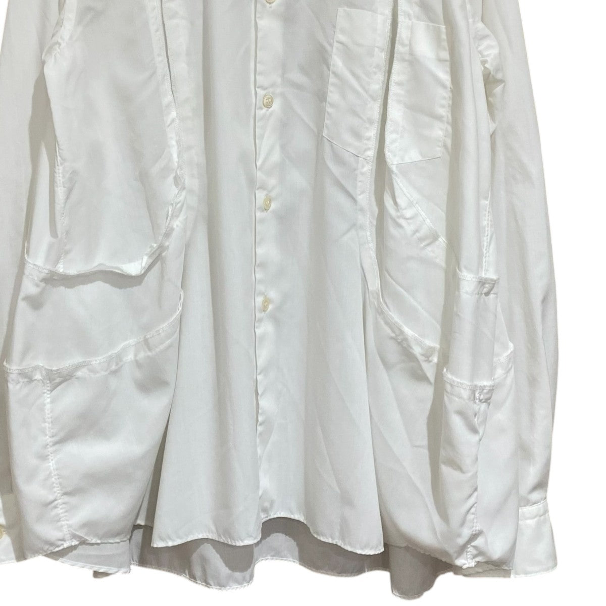 BLACK COMME des GARCONS デザインシャツ1J-B005 古着・中古-4枚目のアイテム画像