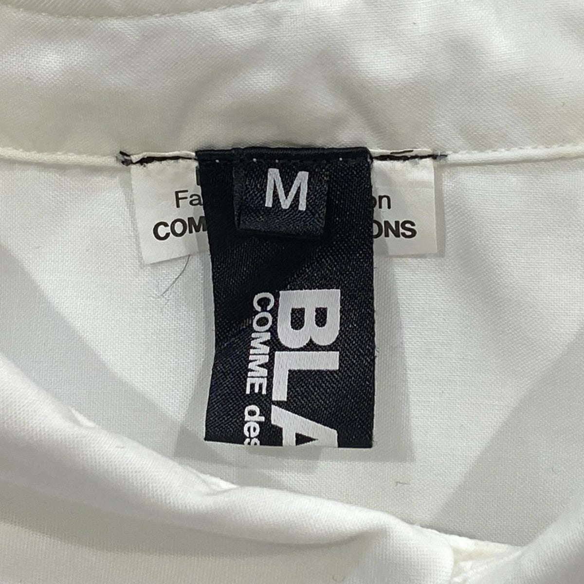 BLACK COMME des GARCONS デザインシャツ1J-B005 古着・中古-8枚目のアイテム画像