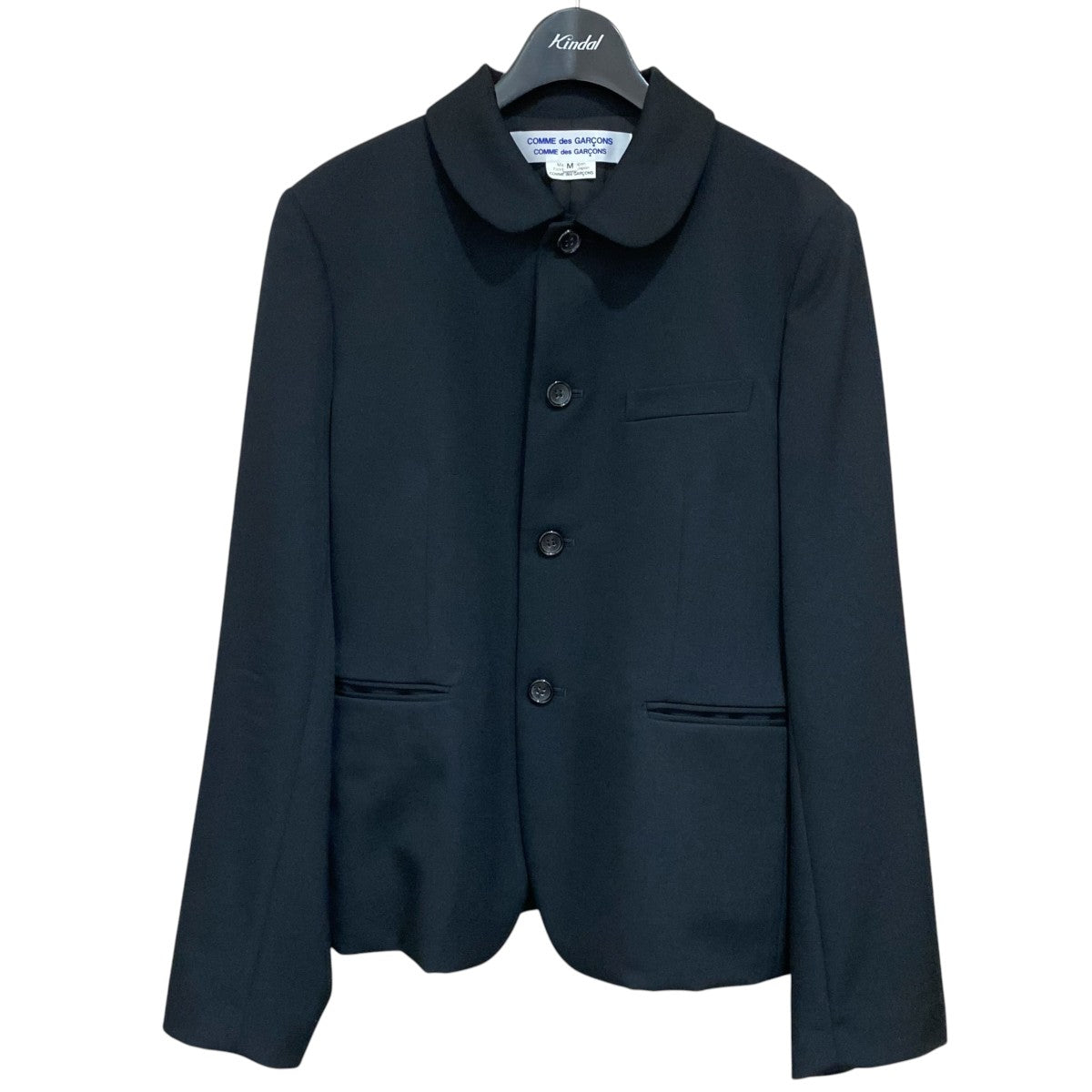 COMME des GARCONS COMME des GARCONS 丸襟ジャケットRZ-J017 古着・中古-1枚目のアイテム画像