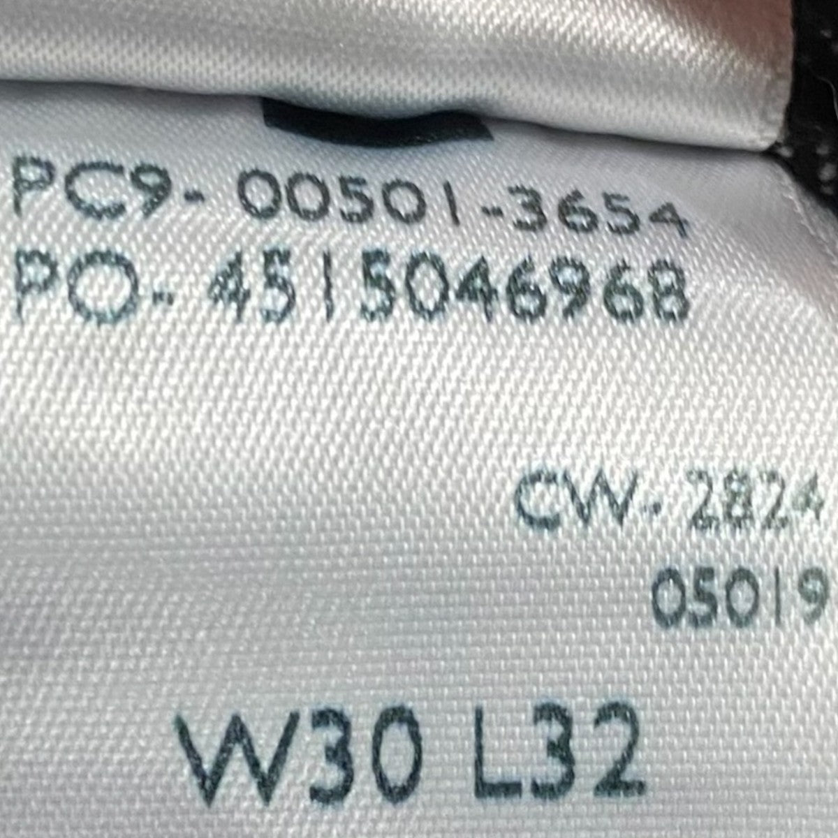 LEVI’S 501ブラックセルビッジ ジーンズPC9-00501-3654 古着・中古-5枚目のアイテム画像