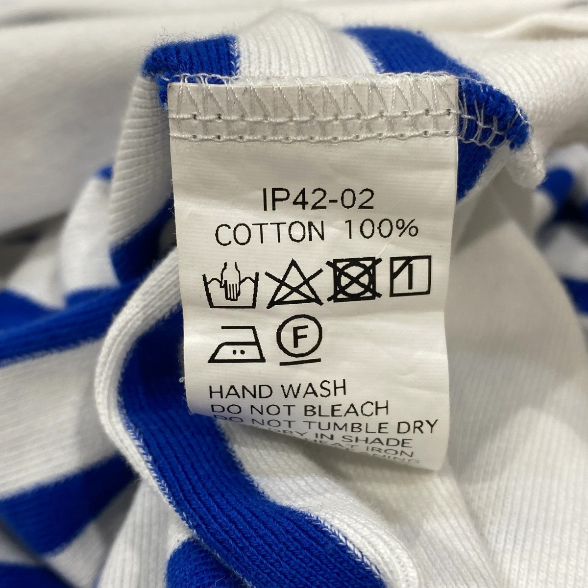 ORCIVAL basque shirt skipperIP42-02 古着・中古-7枚目のアイテム画像