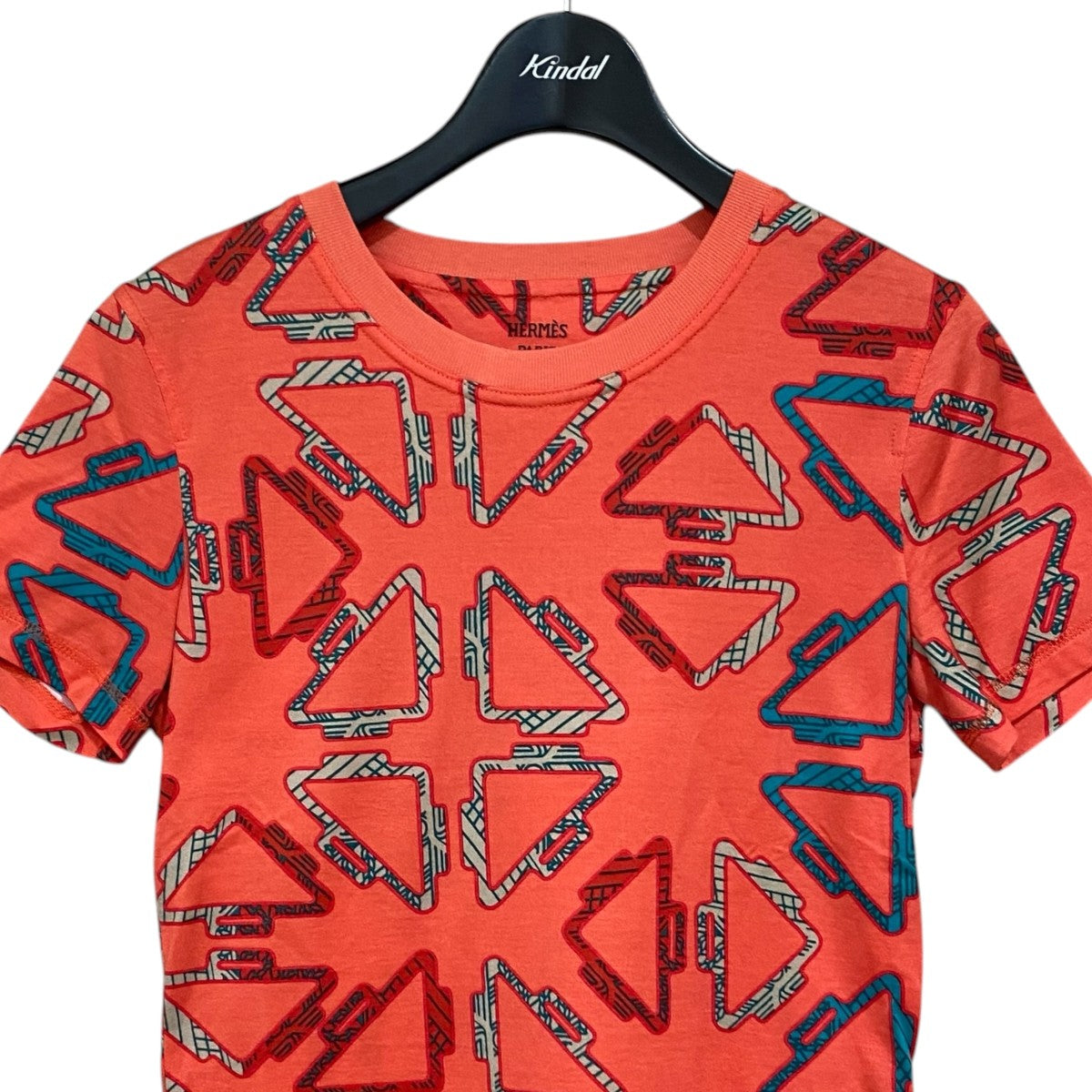 HERMES パターンタッタソールマイクロ Tシャツ 古着・中古-3枚目のアイテム画像