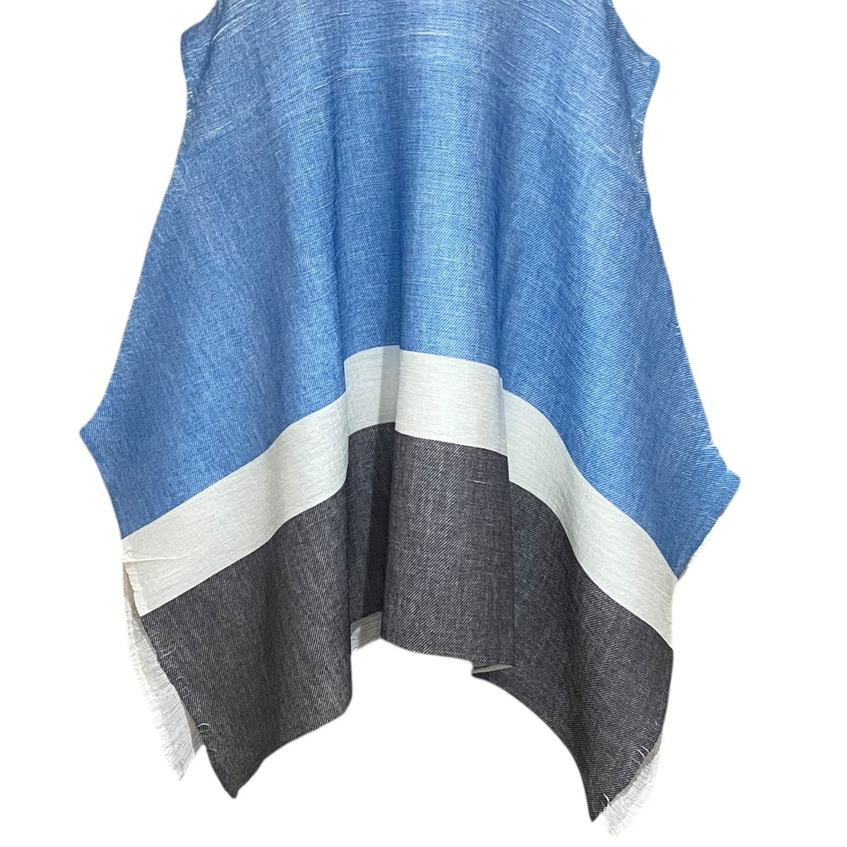 me ISSEY MIYAKE ボーダーノースリーブカットソーMI51FT522 古着・中古-4枚目のアイテム画像