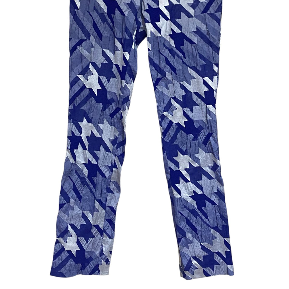 美品✨ISSEI MIYAKE イッセイミヤケ パンツ　総柄　ペイント　カラフル ISSEY MIYAKE(イッセイミヤケ) 総柄パンツIM31FF505 IM31FF505 ブルー