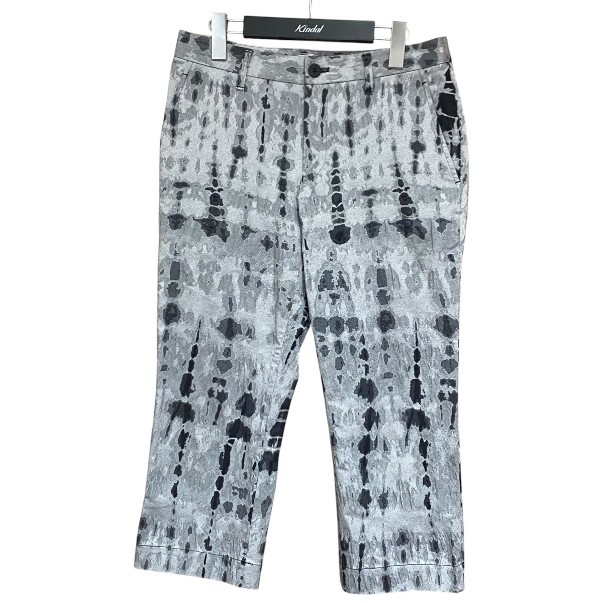 ISSEY MIYAKE 総柄クロップドパンツIM21025 古着・中古-1枚目のアイテム画像