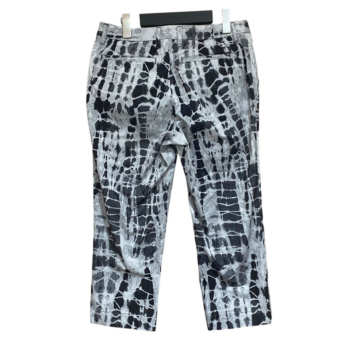 ISSEY MIYAKE 総柄クロップドパンツIM21025 古着・中古-2枚目のアイテム画像