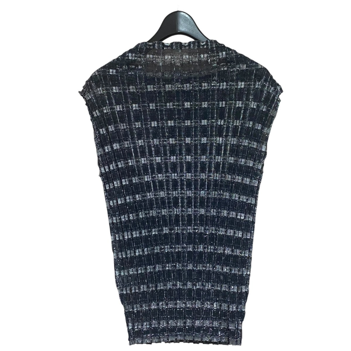 me ISSEY MIYAKE プリーツタンクトップMI93JR547 古着・中古-2枚目のアイテム画像