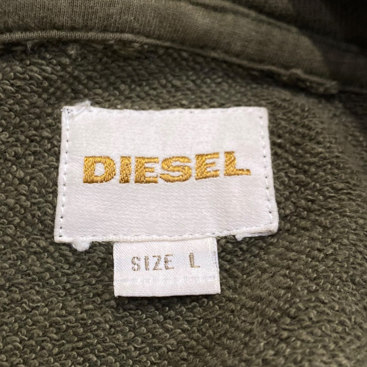 DIESEL ジップパーカー 古着・中古-5枚目のアイテム画像