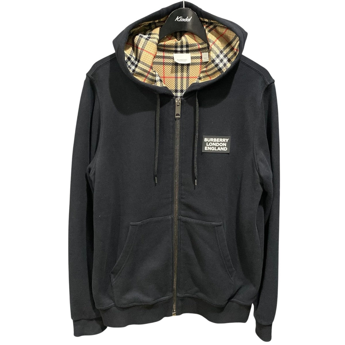 BURBERRY ジップパーカー8025913 古着・中古-1枚目のアイテム画像
